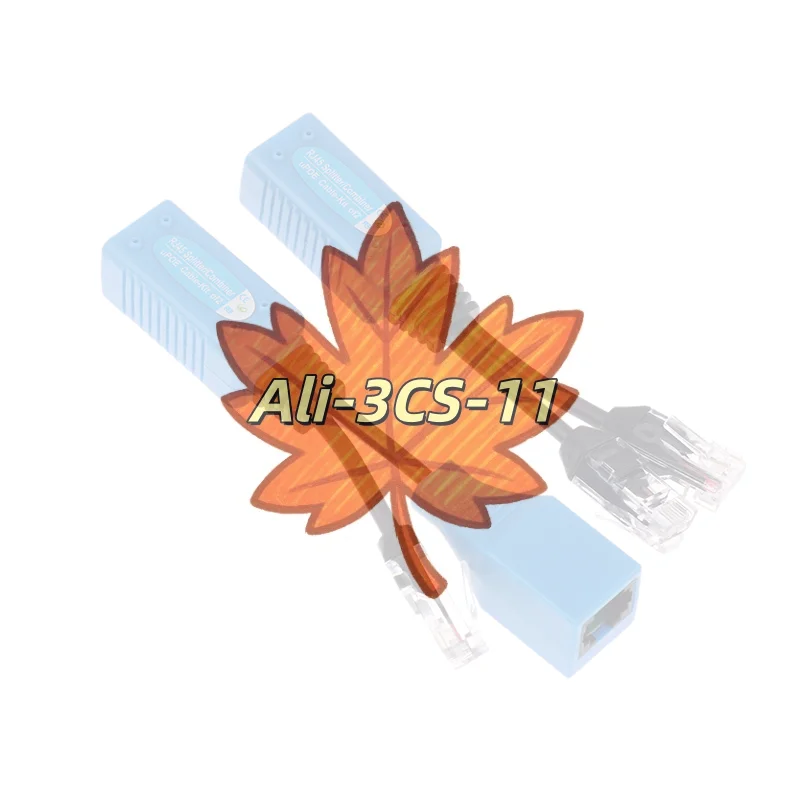 Passive POE Installation Kit - RJ45 Splitter/Combiner Cable for IP Camera Systems, All-in-One CCTV Power Solution