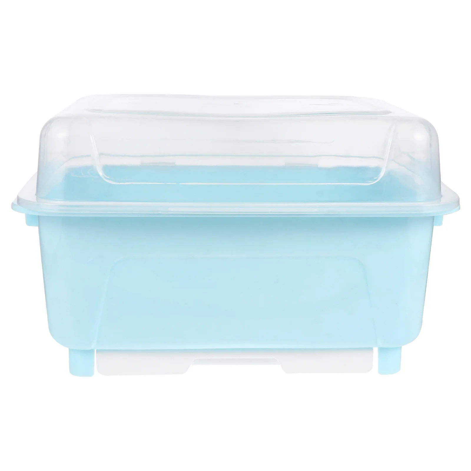 Eco Friendly Transparent Tableware Storage Box for Chopsticks Cup Spoon Bowl Fork Kitchen ganizer Keeps Dry Hygienic Tidy Large