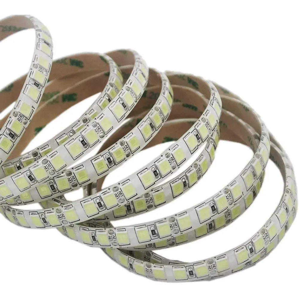 

LED Strip 5050 SMD 120LEDs/m 5M 600 Leds DC12V High Bright Flexible LED Rope Ribbon Tape Light Warm White / Cold White