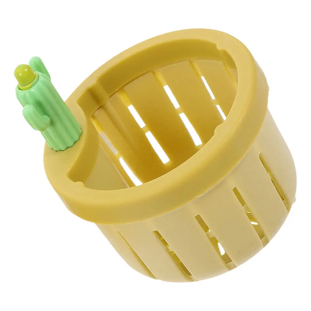 

Kitchen Sink Drain Strainer Basket Cactus Design Food Catcher Mesh Filter for Sinks Washbasins Rv Drains Easy Clean Detachable