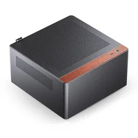 JONSBO NV10 Mini-ITX Aluminum PC Case – Supports 1U FLEX Power Supply