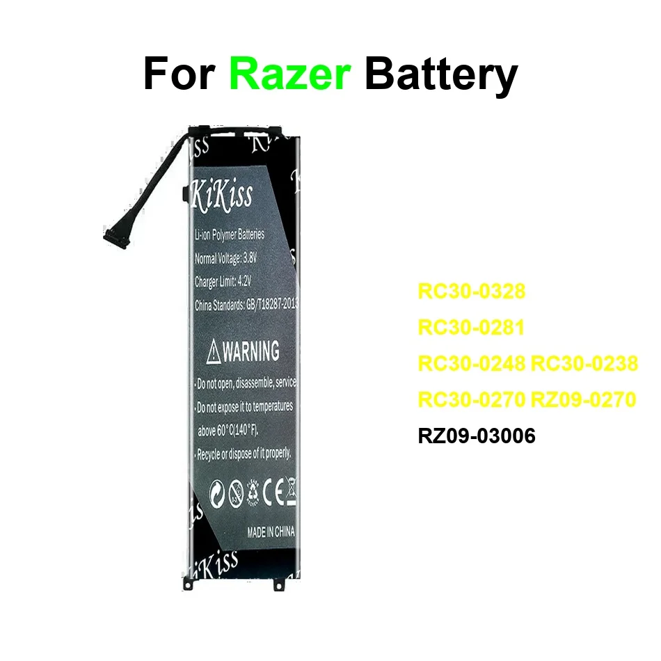 

Аккумулятор RC30-0248 RC30-0238 RC30-0328 RC30-0270 RZ09-0270 RZ09-03006 для Razer Blade Stealth 13 15 15.6 2018 2020 Max 2019