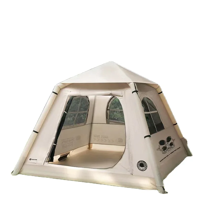 

Inflatable Camping Tent Outdoor Oxford Canvas Luxury Camping Inflatable Tent