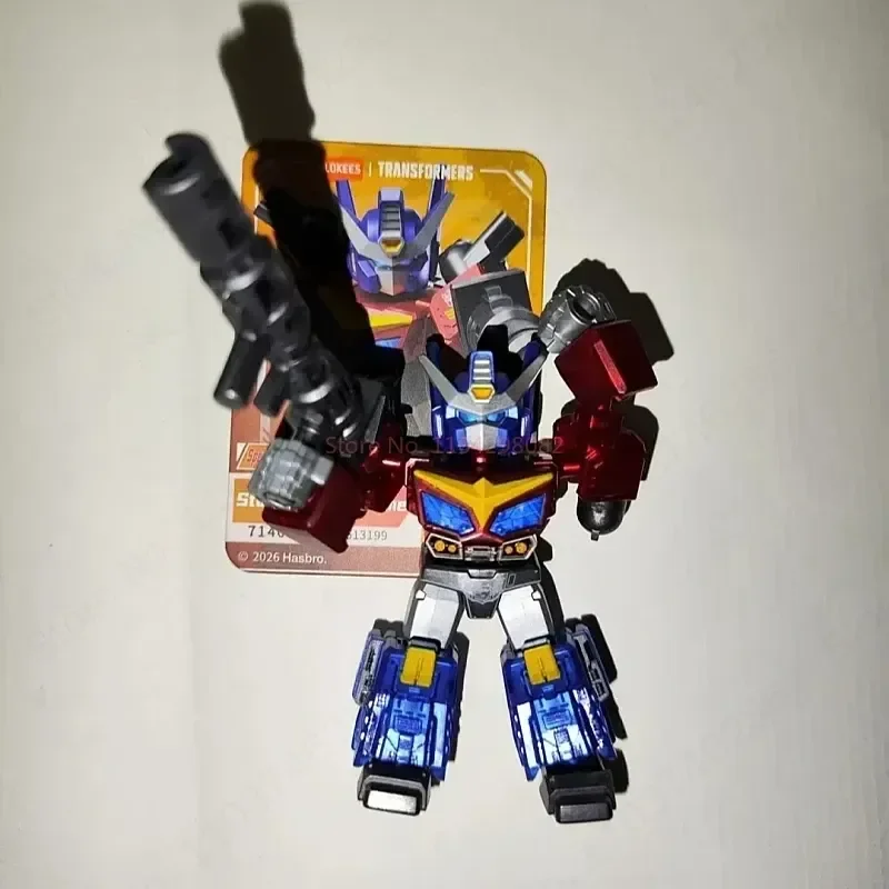 Blokees Transformers Defender Version 8 Blind Box Bausteinfigur Star Optimus Prime Super Megatron Sammlerstücke Spielzeug Geschenke – Detail 13