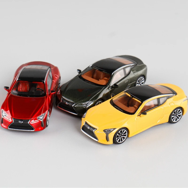 1:64 Lexus LC 500 h 2022 Legering Model Auto Collectie Miniatuur Voiture Diecast Model Auto Kinderen Jongen Verjaardagscadeau Home decor