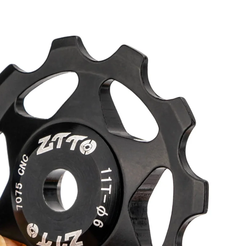 ZTTO MTB Bicycle Transmission Pulley 11 Teeth Guide Wheel Built In Bearing Rear Derailleur Pulley Bicycle Accessories