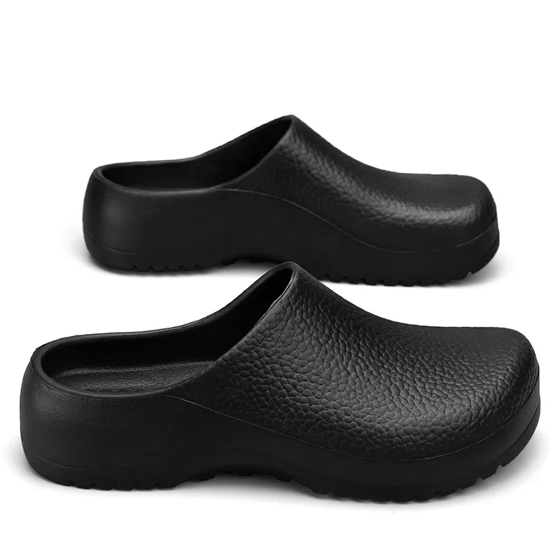 Comfortable Clogs for Women Men Eva Slip-on Chef Nurse Shoes Waterproof Slippers Lightweight Hospital Kitchen Safety Sandals