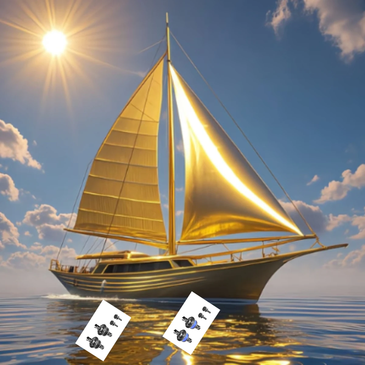 

GPM ARRMA 1/8 Kraton Notorious EXB FOR 20CrMnTi Steel + 7075 Alu F&R Complete Diffs