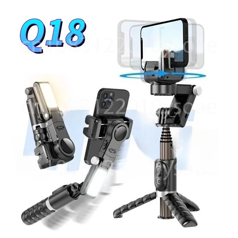 

Mobile gimbal stabilizer, selfie stick, anti shake, extendable desktop tripod, live streaming stand, lazy person