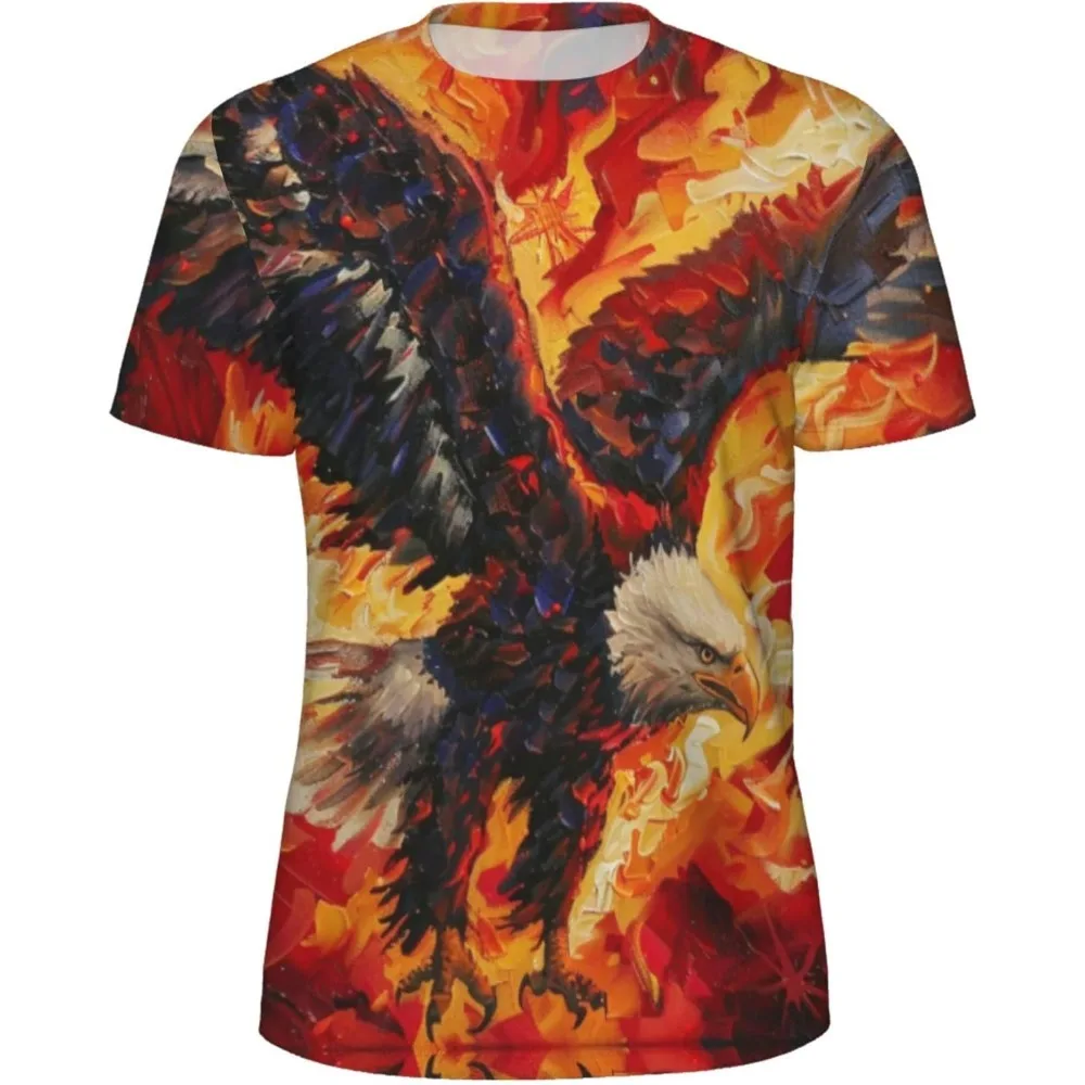 

2025 Summer Men's and Women's 3D Printing Quick-drying T-shirts Unisex Outdoor Sports Fitness Tees Breathable Lightweight Tops