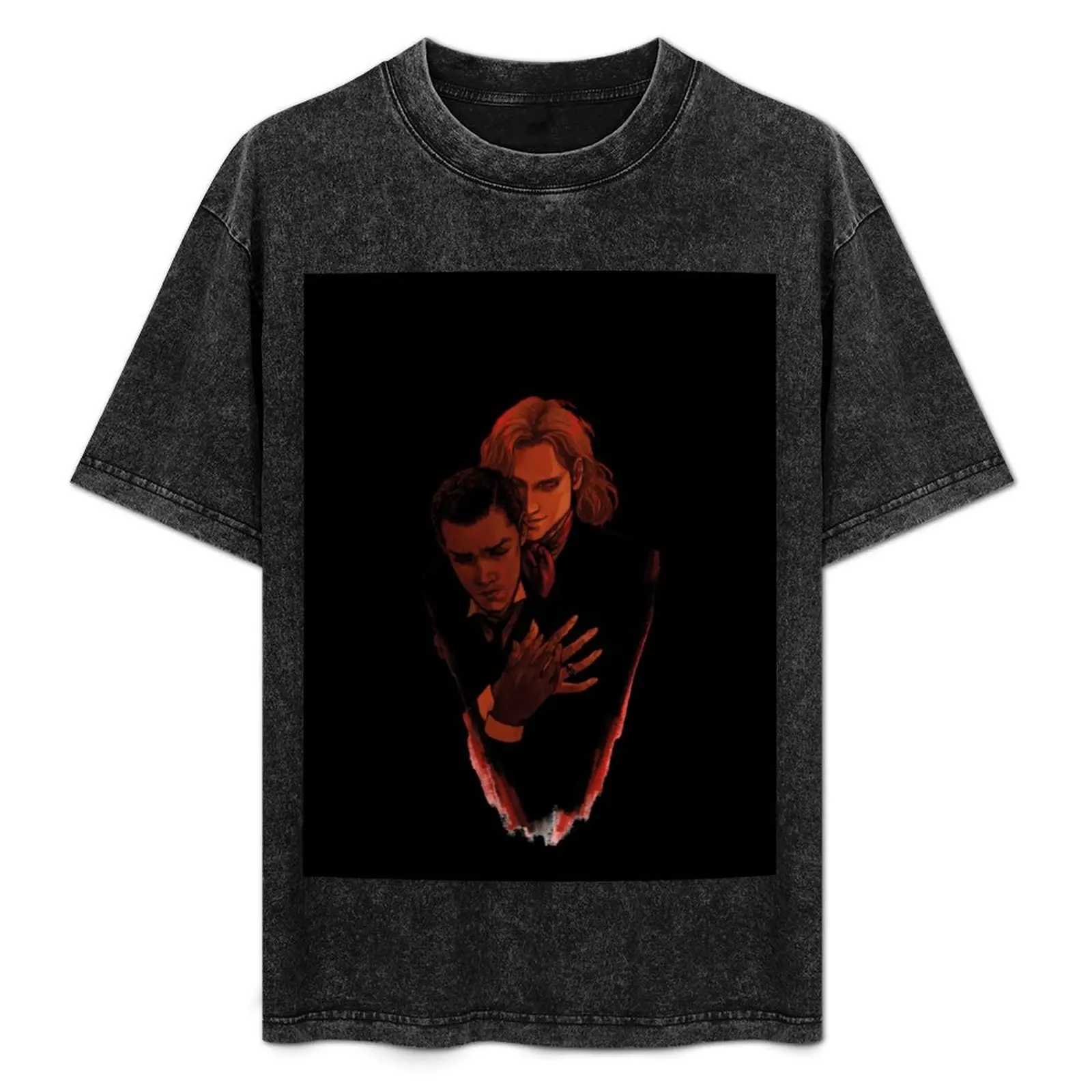 

Louis and Lestat from Interview with the vampire T-Shirt Casual Breathable Short Sleeve Top