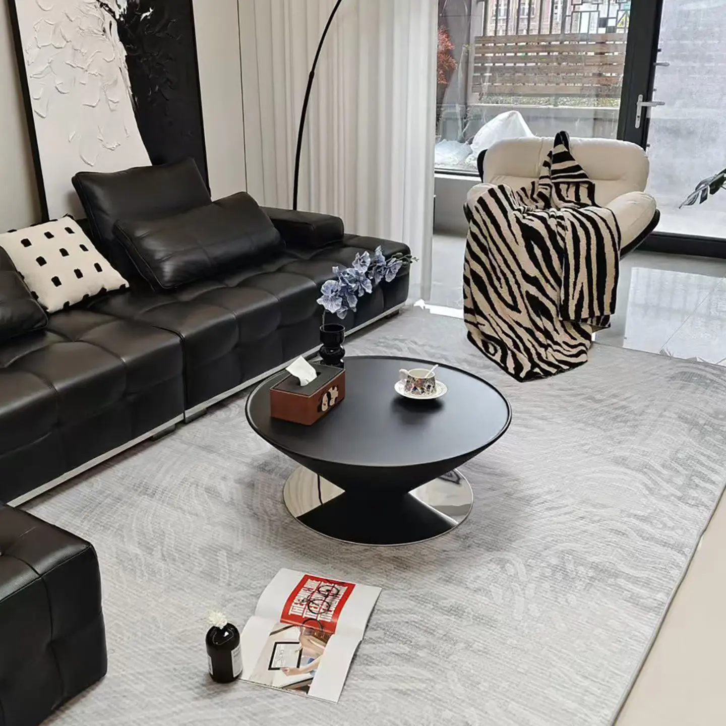 Japanese Aesthetic Coffee Table Space Saving Modern Nordic Unique Coffee Table Living Room Designer Meubles Lounge Furniture