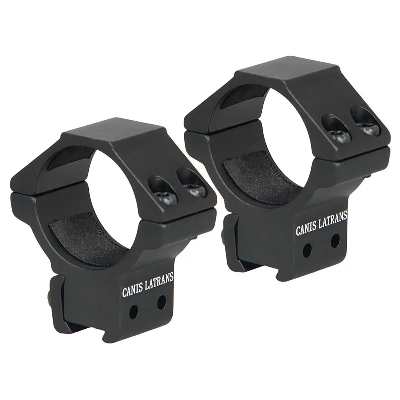 Hunting accessories Canis Latrans 30mm Dovetail Scope Mount Rings Medium Profile for 11mm Dovetail Rails (2 Pieces) HK24-0123B