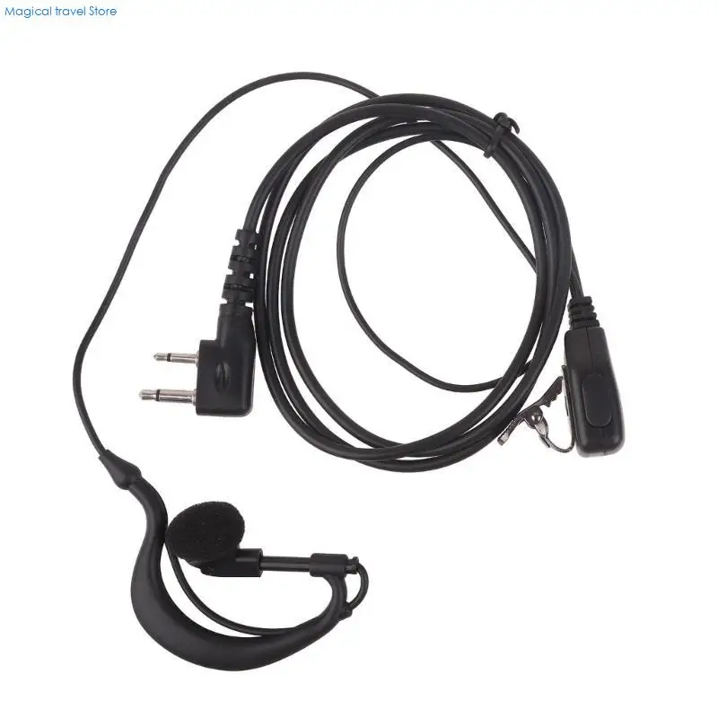 N2UB Noise Canceling Curves Earphone for Two Way Radios for ICV8 V80E V82 V85