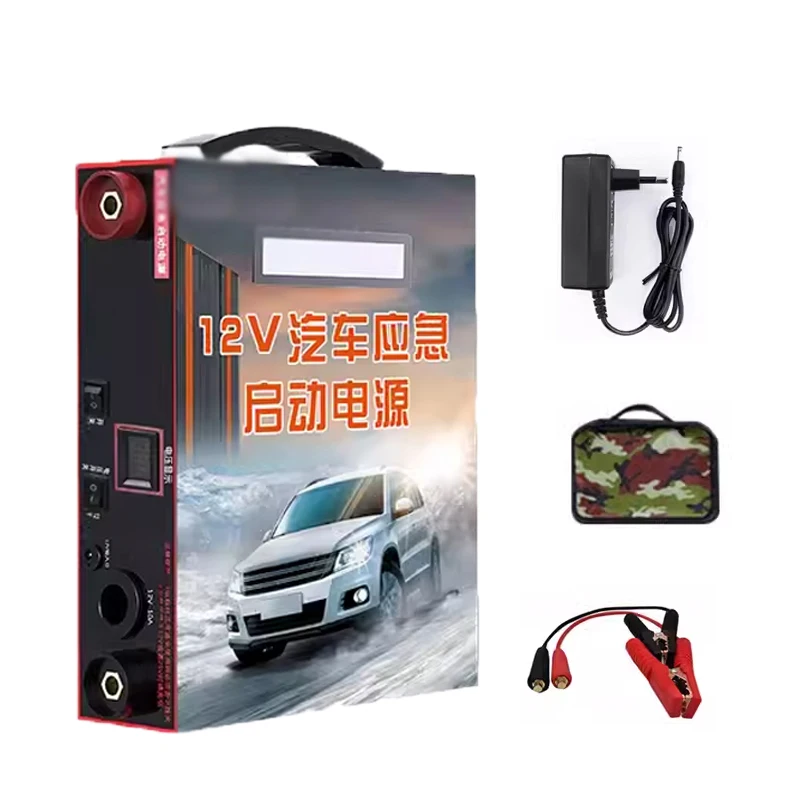 12V 24V Mini Manufacturer Portable Car Battery Charger Power Bank Jump Starters Amp Car Battery Jump Starter 4 In 1