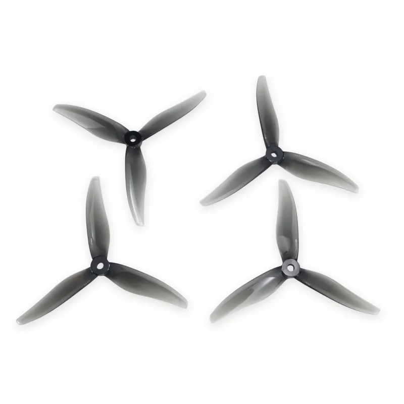 Gemfan 5129 3-Blatt-Propeller 5 Zoll FPV Freestyle 129,7 mm Durchmesser 5 mm Schaftloch für 2306 2207 Motor Mehrfarbig – Detail 7