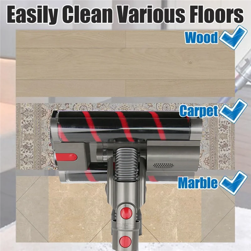 B99A-Per DYSON SV19 Omni-Glide/SV21 MICRO Kit di accessori per aspirapolvere Testina per spazzola elettrica per pavimenti