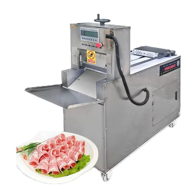 Commercial Beacon Meat Slice Making Machine/frozen Meat Slice Cut Machine