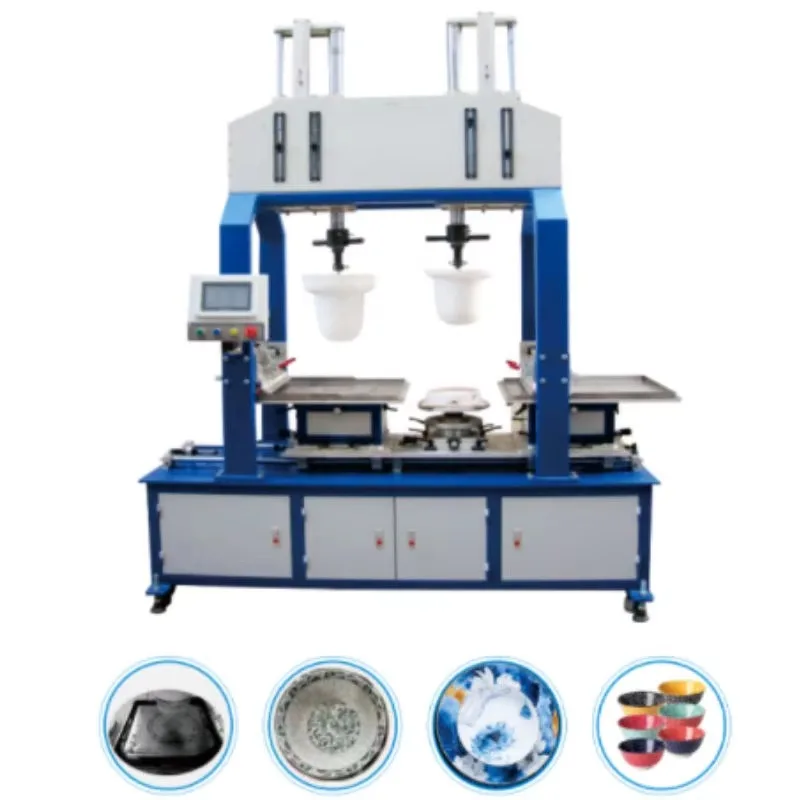 New Design 2/4 Colors Ceramic Plate Pad Printing Machine Automatic Pad Printers Machine for Bowls