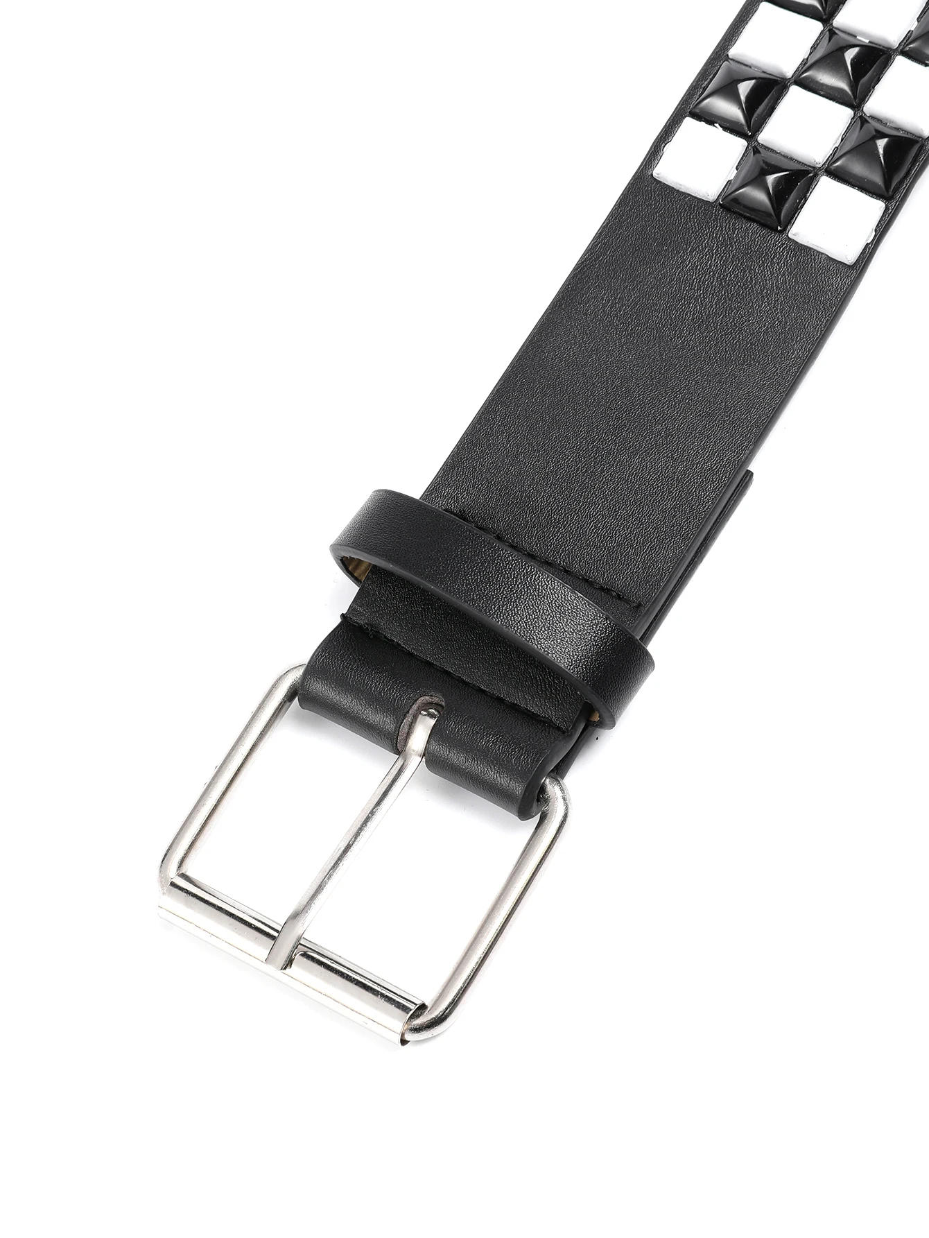 Mode Klassische Pyramide Gestüt Punk Gürtel für Männer