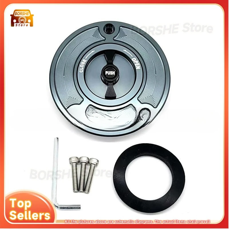 2026 مناسبة لسوزوكي GSXR600 GSXR750 K7 K8 K9 L1 L2 غطاء خزان الوقود الإفراج السريع استبدال غطاء ل صغير R المتوسطة R