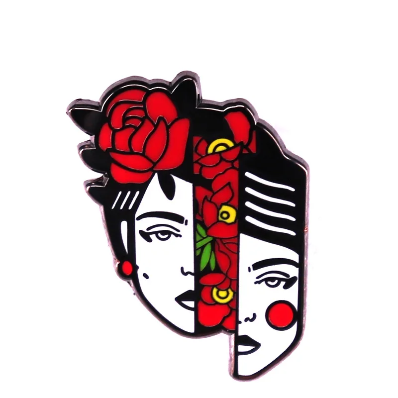 Female Power Badge Brooch