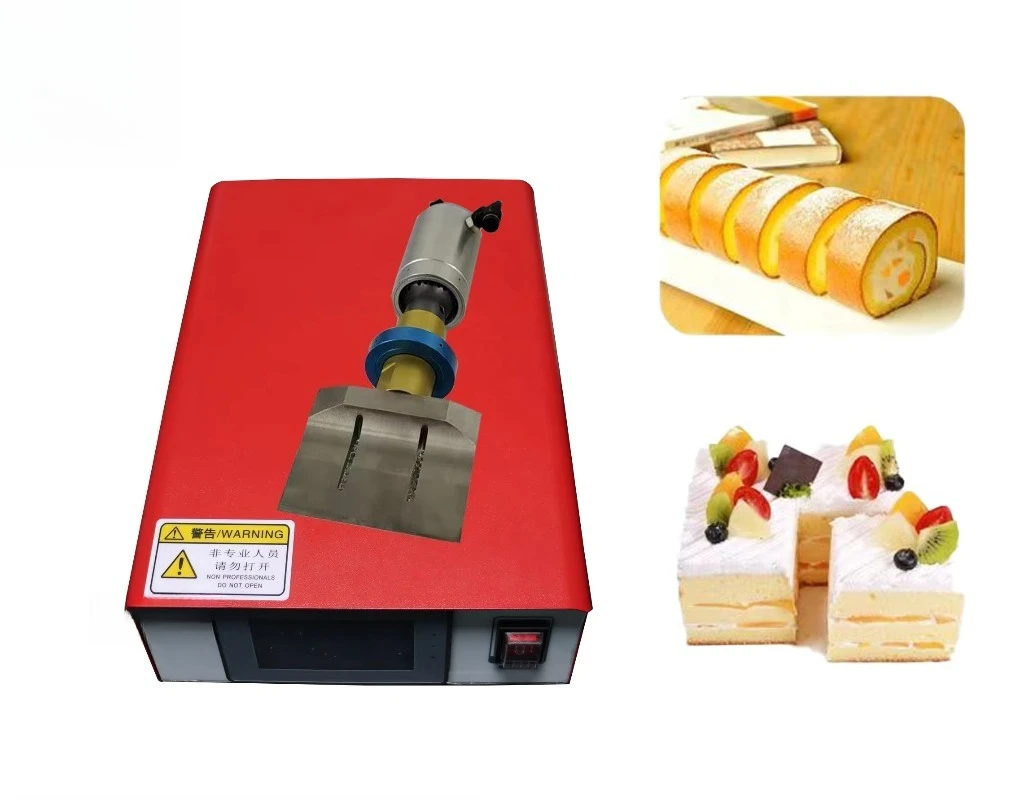 20kHz New Condition 220V  Food Cutter Machine Cake Bread Cheese Slicer Ultrasonic Handheld Food Knife Cutting System