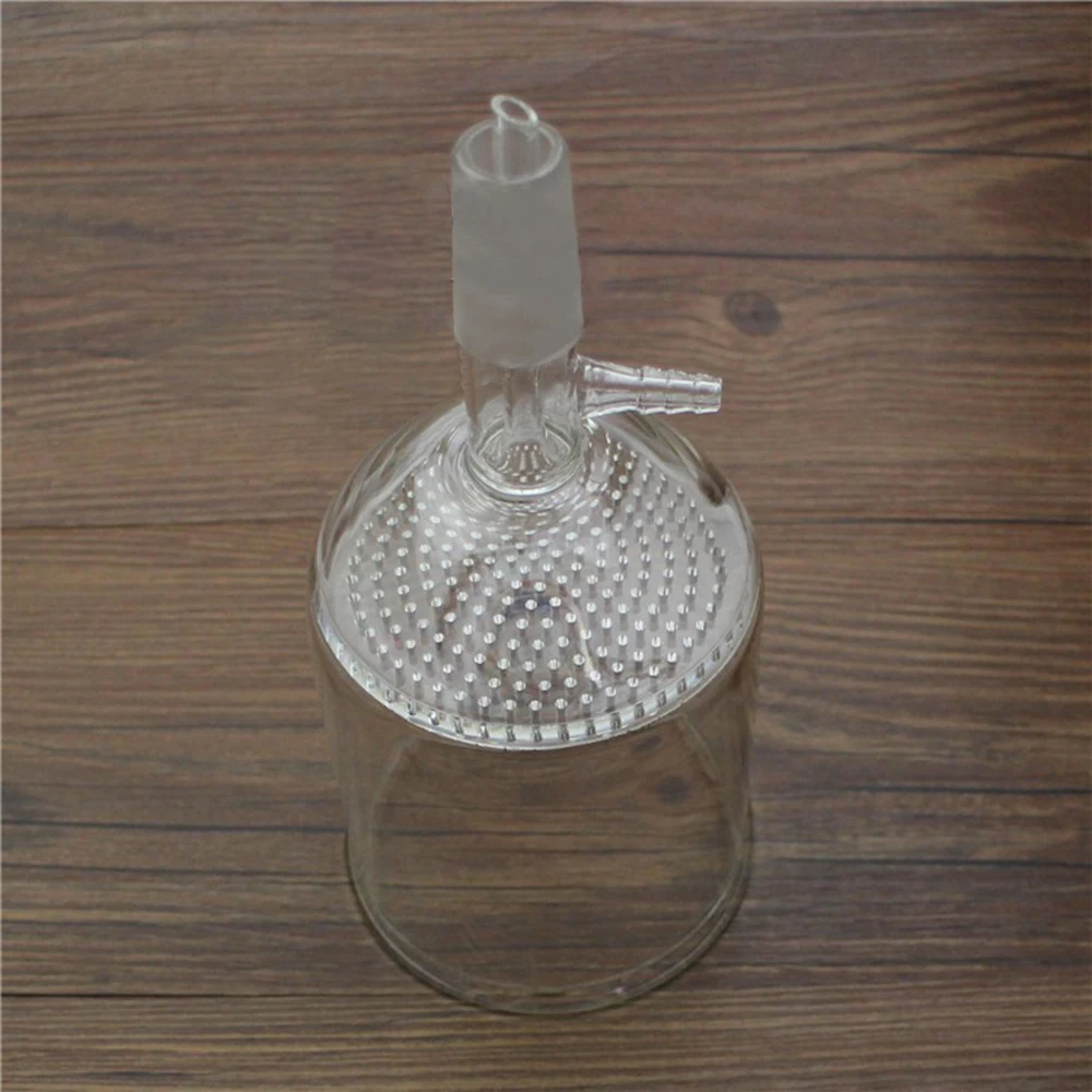 1PCS Glass 24# Suction Filter Funnel with Glass Hole Filter Plate Science Lab Tools 35ml/60ml/100ml/150ml/250ml/500ml/1000ml