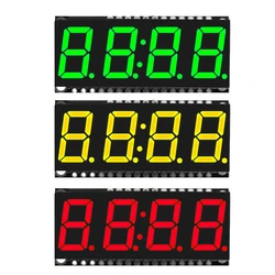 4-bit 7 Segment Display  HT16K33 Drive Module Clock Moduler Green Red White Yellow Blue Display  0.56inch