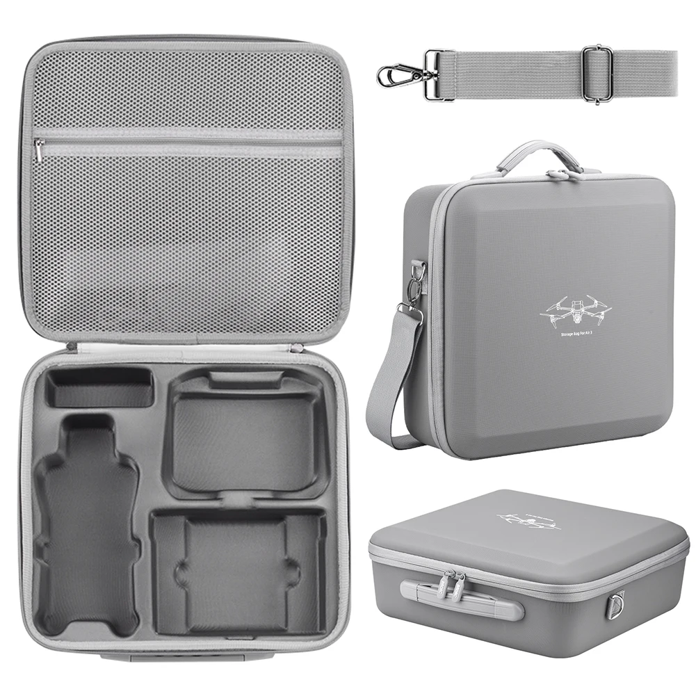 

Storage Bag with Shoulder Strap Travel Handbag Waterproof Handheld Carrying Box for DJI Air 3/Air 3S Drone Accessories