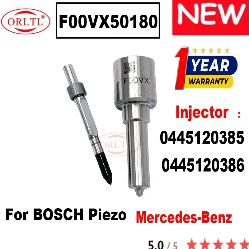 

ORLTL F00VX50180 Common Rail Nozzle For BOSCH Piezo Mercedes-Benz 0445120385 0445120386 0 445 120 385 0 445 120 386