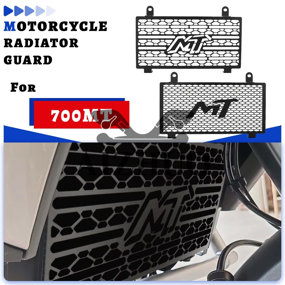 

New FOR CFMOTO 700MT IBEX 700 2024-2025-2026 Motorcycle Aluminium Radiator Grille Guard Cover Protector Protective Accessories