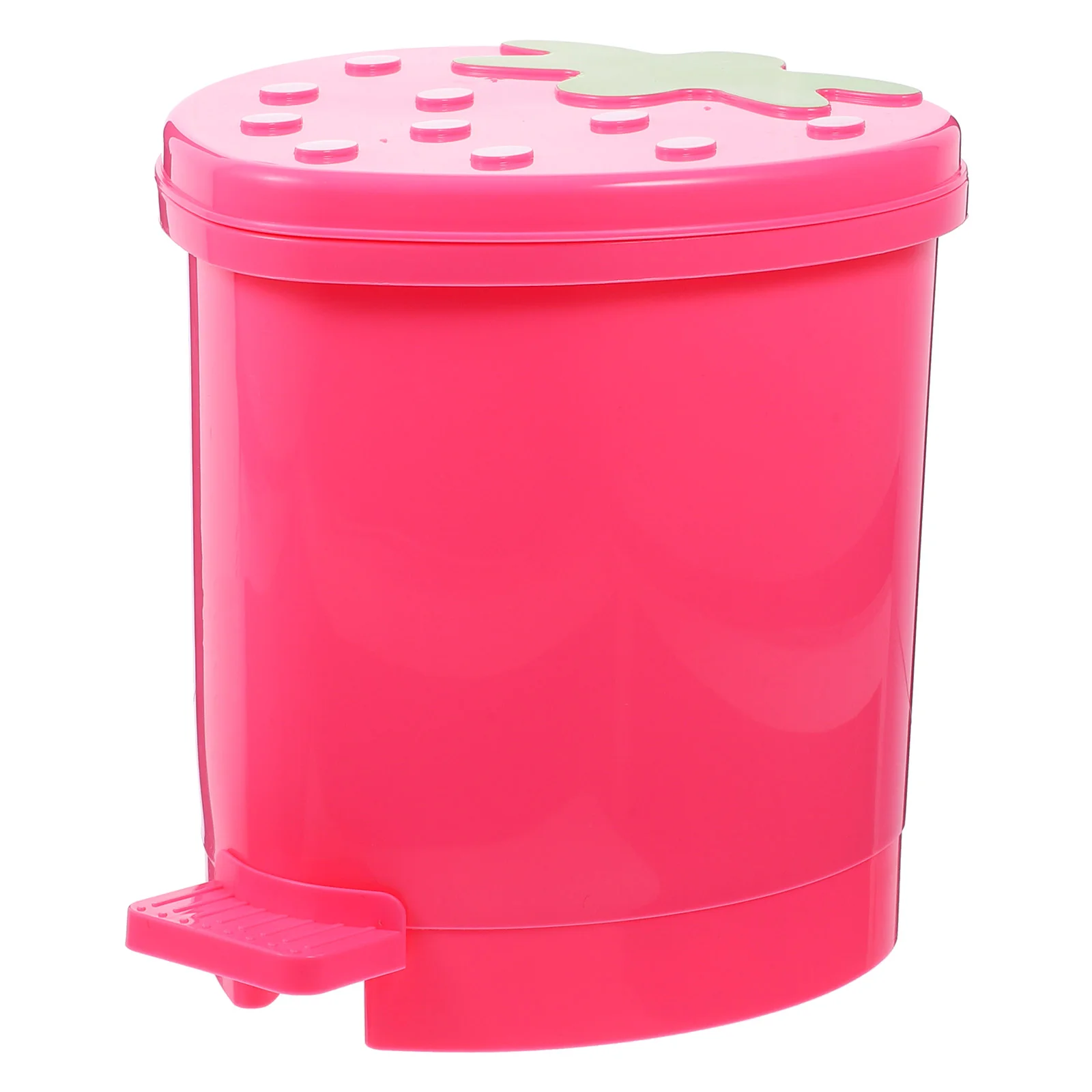 

Bathroom Trash Cans with Lids Desktop Car Cup Holder Small Recycling Bin Counter Tabletop Pink Office Gadgets