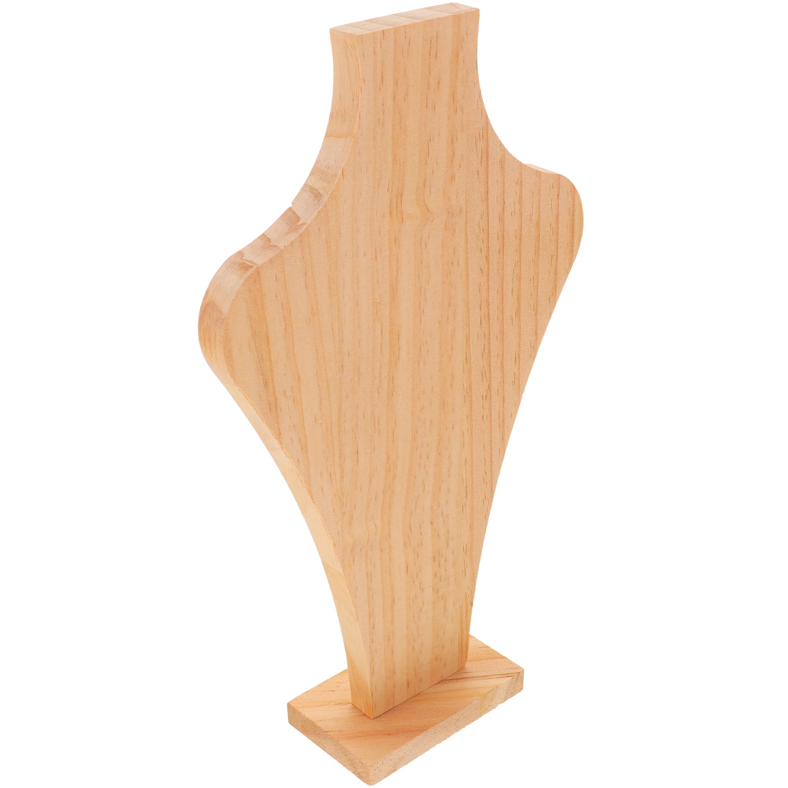 Halskette Holz Organizer Organizer Rack Home Decor Ständer Display Tool Display Prop Anhänger Halskette Halter Rack