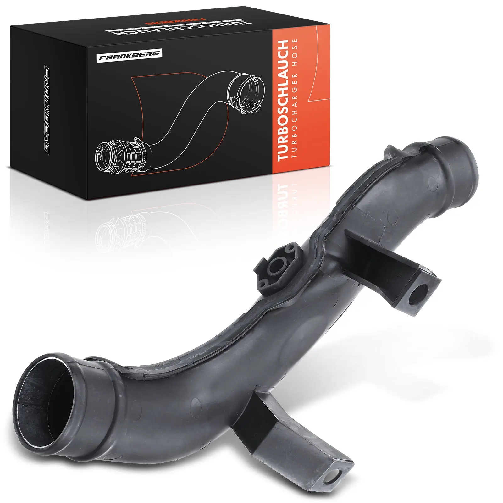Frankberg 1x Radiatorslang Turboslang Ladeluchtkoeler voor Audi Seat Skoda VW 1.8L 2.0L Benzine 2004-2020 1K0145770AH