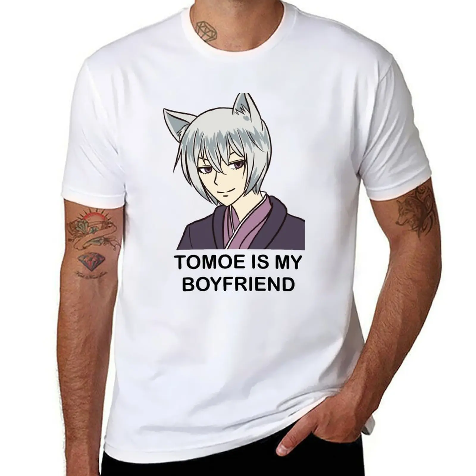 

Tomoe Is My Boyfriend T-Shirt t shirt for man man t shirt luxury T-Shirt
