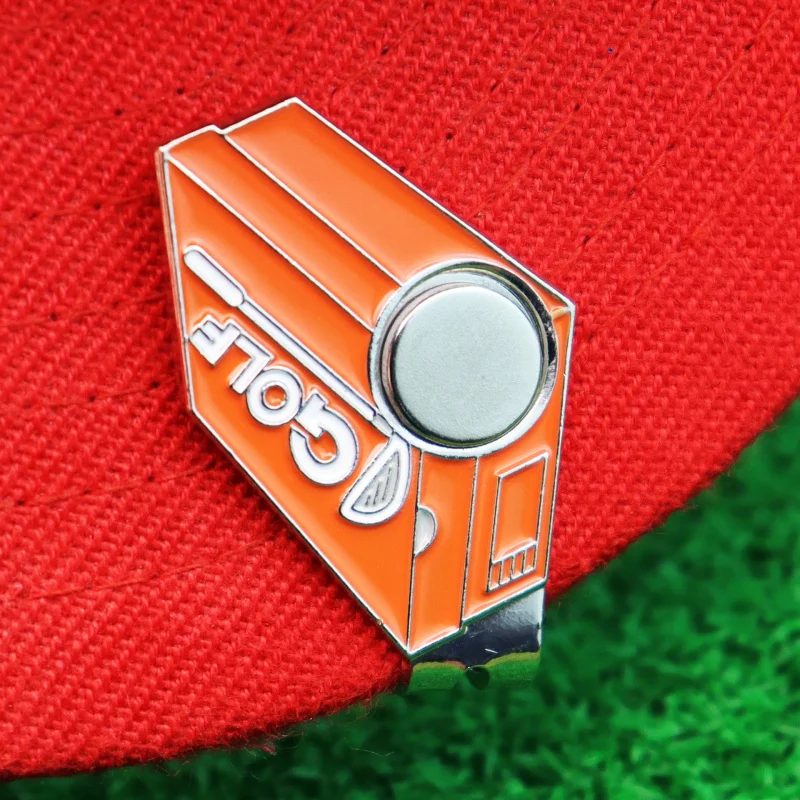 Ideas To DIY Cap New Golf Accessory Metal Magnetic Hat Clip Painted Decorative Badge Marker