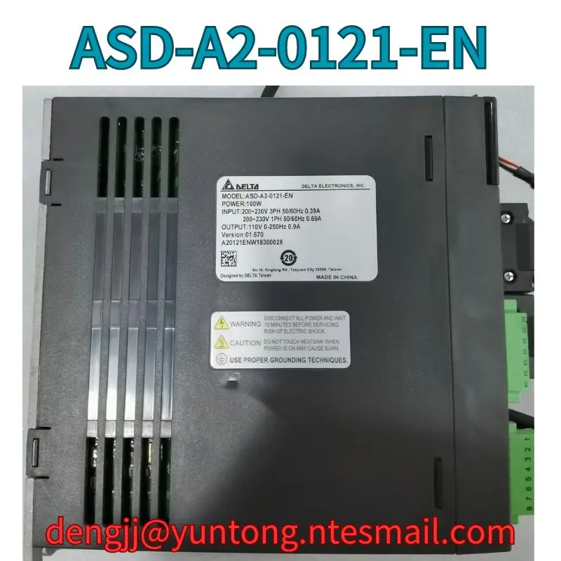 Used servo drive 100w ASD-A2-0121-EN fast shipping