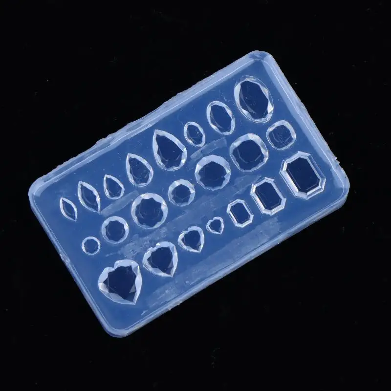 /Vly/Art Silicone Mold Multiple Styles Gemstone DIY Tool Jewelry Making Resin Silicone Mould Casting Mold Nail