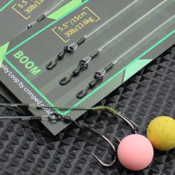 Carp Fishing Line Hooklink Crimped Booms Section for Set up Combi Rig Hair rigs Carp Method Feeder Fishing Tackle