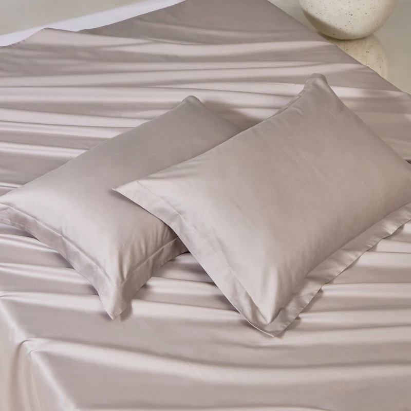 [Only Include Pillowcase 2Pcs] Egyptian Cotton Protect Hair Skin Pillowcase Bedding Pillowcase Pillow Cover
