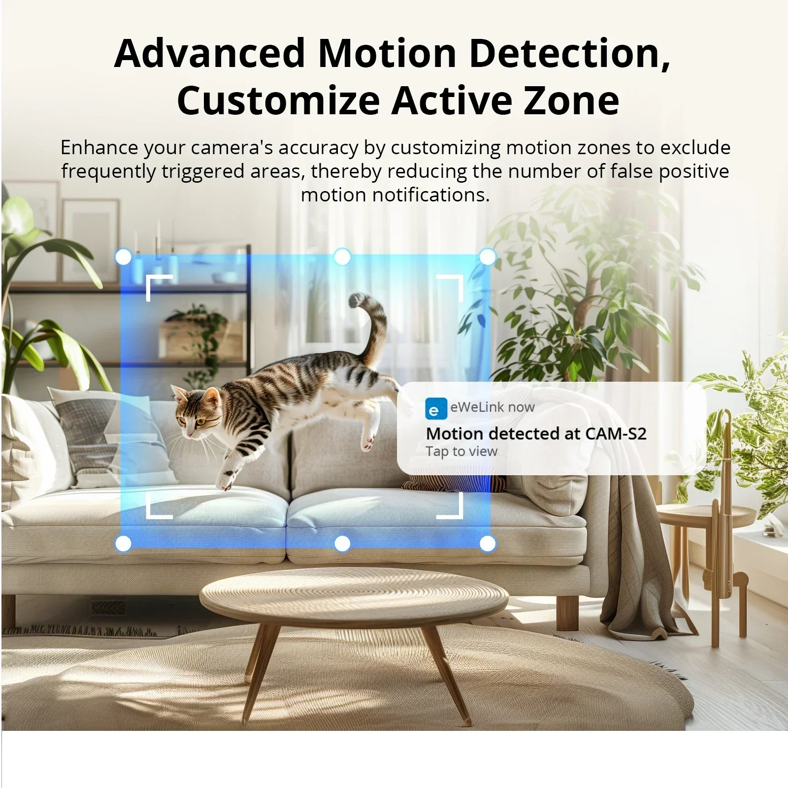 NEW CAM Slim Gen2 Smart Home Security Camera 1080P Pet Human Motion Detection Video Record Night Vision Audio Auto Track Motion