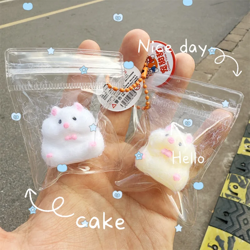 

Cute hamster simulation toy for kids, stress relief, soft squeeze, fun sensory play
