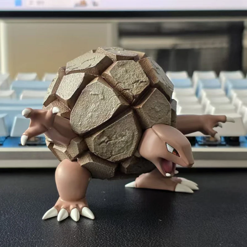 بوكيمون البليت تاون قبضة صغيرة حجر اليدوية العصرية اللعب نموذج زخرفة تطور مجموعة الدمدمة حجر الدمدمة روك هدية