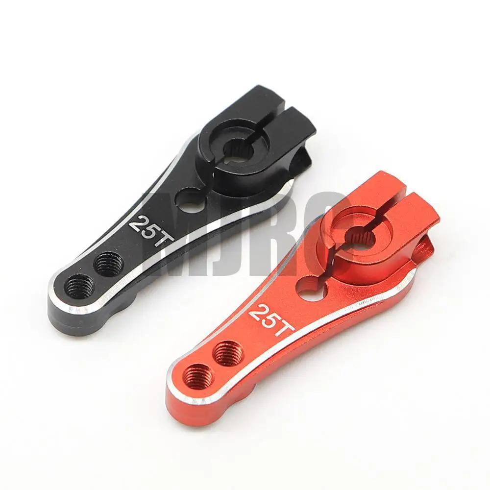 

1piece 33mm Metal Rc 25t Tooth Steering Servo Arm For 1/10 Rc Tracked Trax/as Trx4 Scx10 Yikong Rgt Axial Rc Car Parts