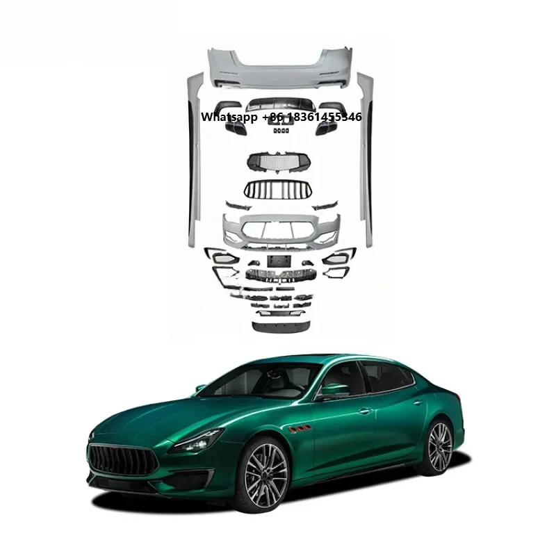 

High Performance Car Body Kit with Front Bumper Lip Side Skirt Rear Diffuser Auto Exterior Upgrade Accessories
