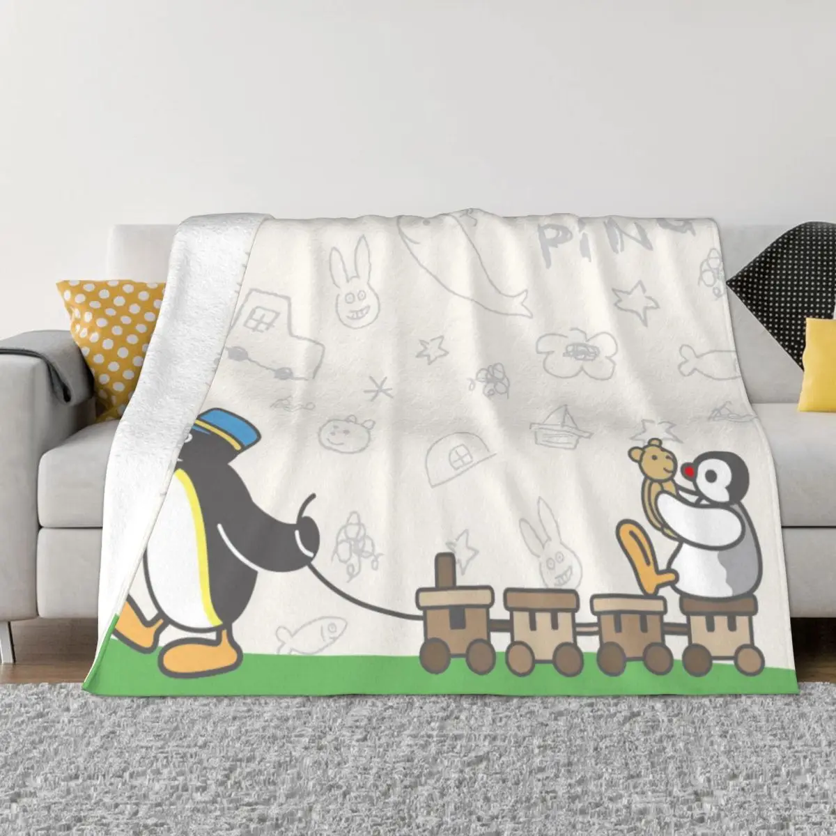 

Pingu аниме 001821, одеяло, одеяло, комфортное теплое мягкое одеяло и одеяла, одеяло