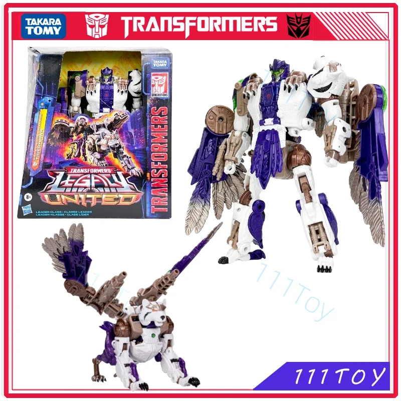 In Stock Transformers Legacy United Leader Class Beast Wars Universe Tigerhawk Anime Figures Robot Action Figure Gifts Hobbies