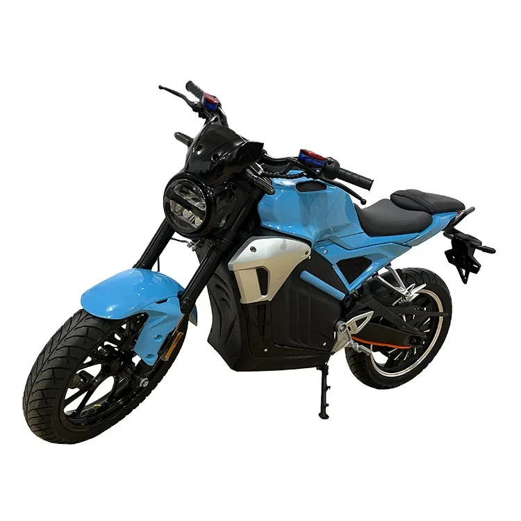 Moto électrique V8 haute puissance pour adultes, grande moto électrique, voiture de sport à grande vitesse, modèles A6 S, 72V, exportation