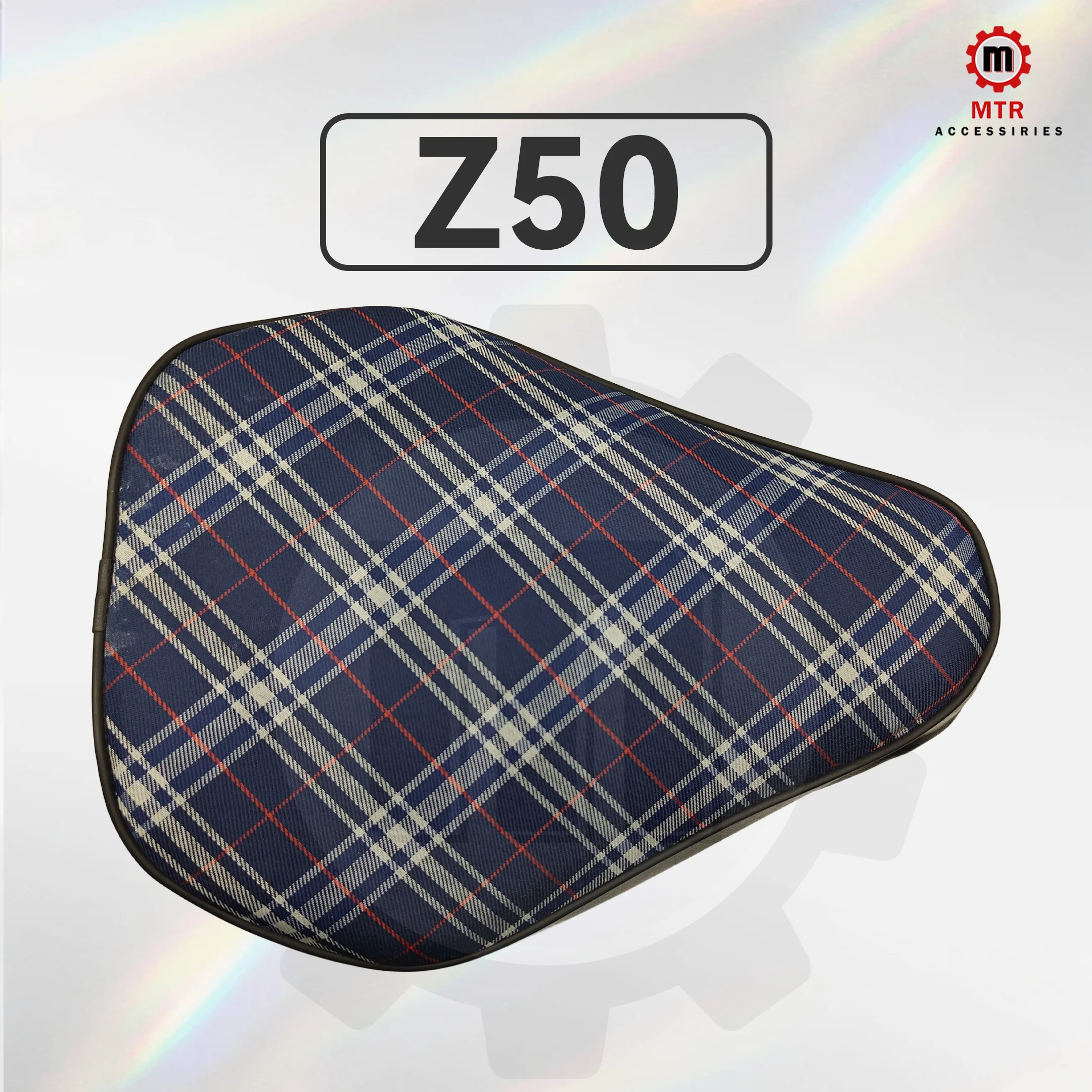 Triangular Seat Monkey Z50 Cushion Checkerboard Pattern Seat Monkey Bike Parts for Monkey Z50 Motorcycles